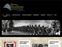 Tablet Screenshot of ebonydoughboys.org